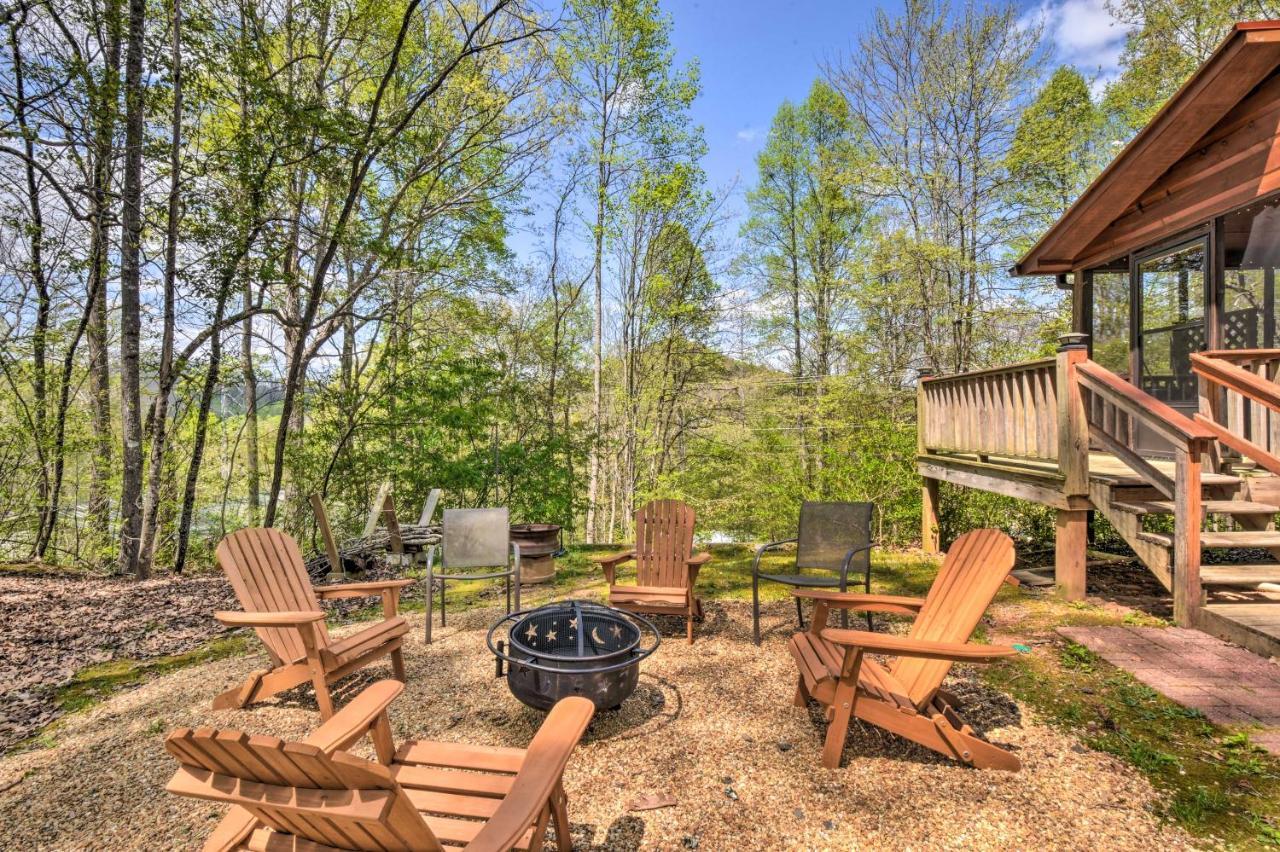 Cozy Hiawassee Cabin With Fire Pit And Mtn Views! Экстерьер фото