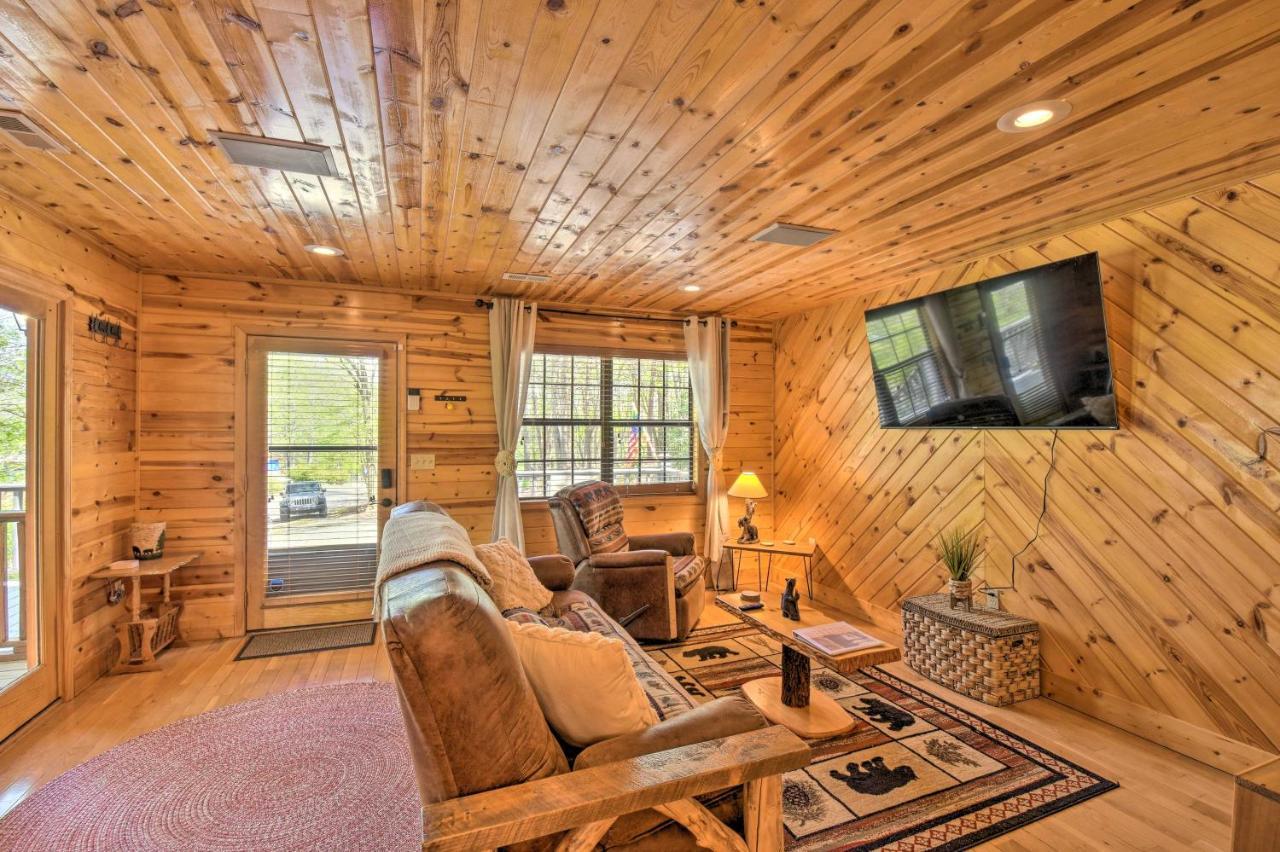 Cozy Hiawassee Cabin With Fire Pit And Mtn Views! Экстерьер фото
